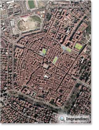 Riqualificazione delle Piazze del Centro: Foto aerea